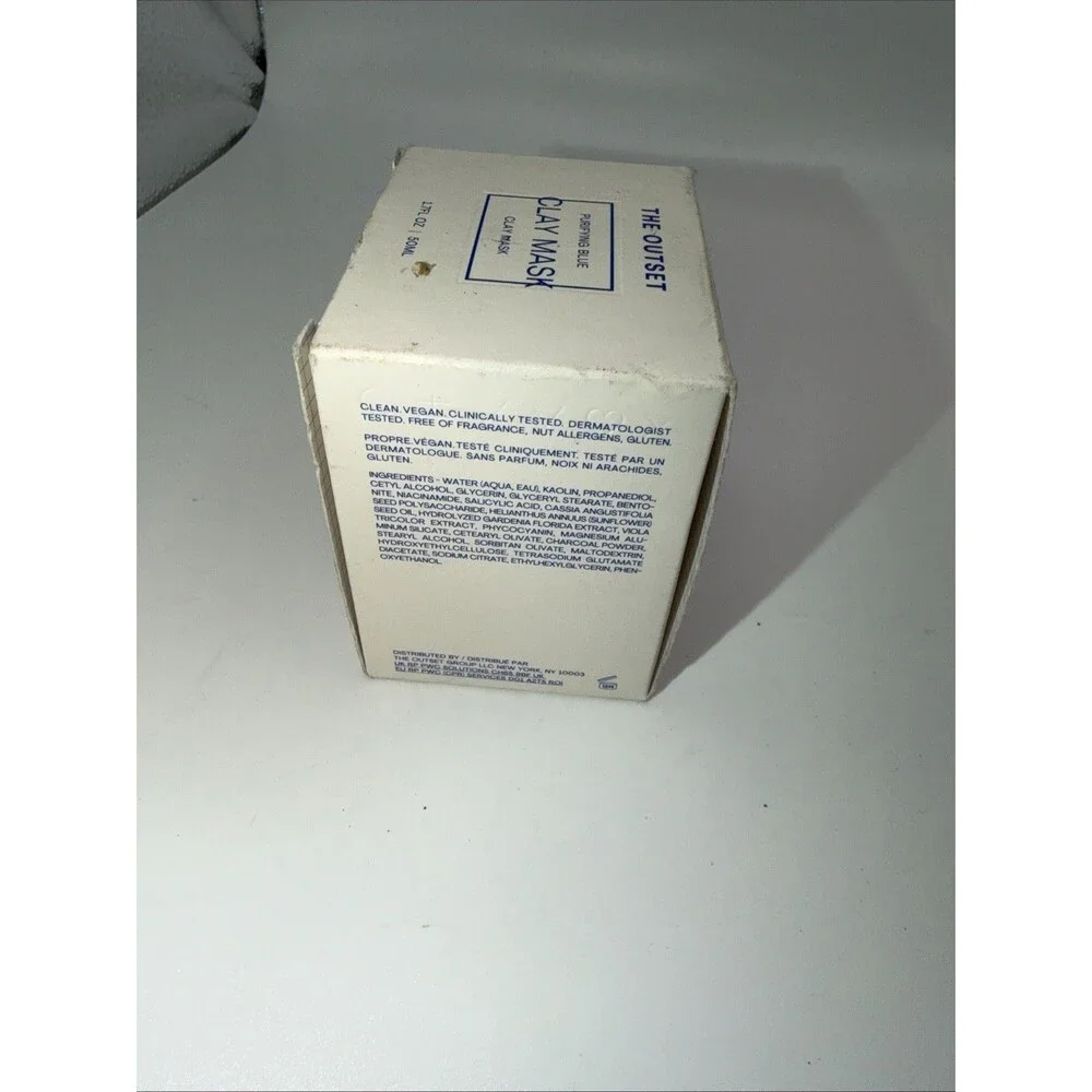 THE OUTSET PURIFYING BLUE CLAY MASK 1.7 FL OZ 50 ML